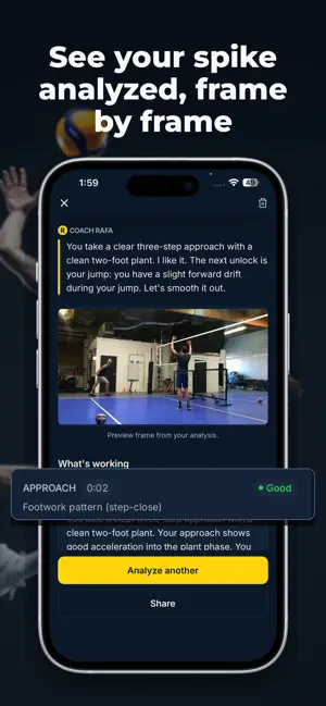 AceSpike: AI Volleyball Coach screenshot 1