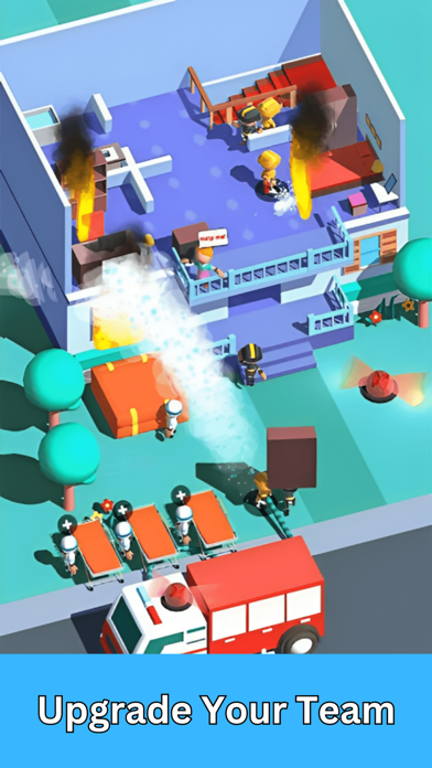 Idle Fire Fighter Rich Tycoon Screenshot