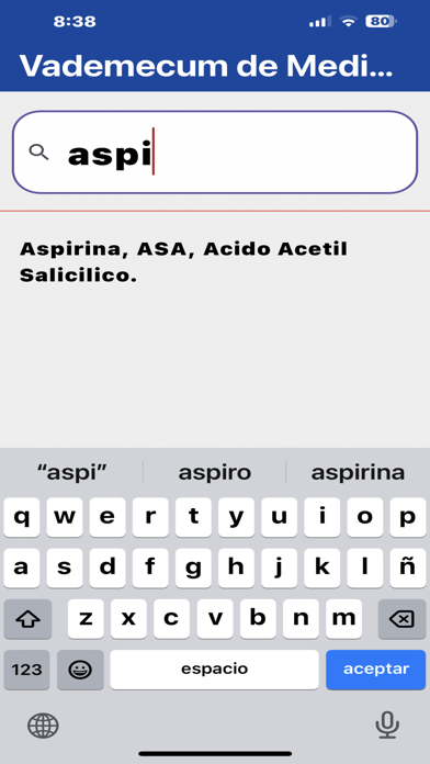 Farmaco Dosis Screenshot