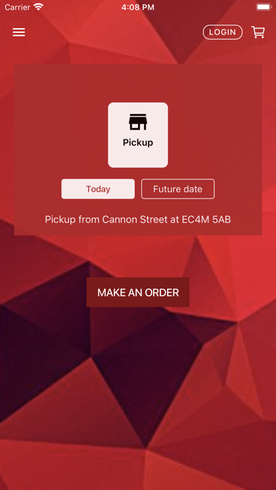 Catering at Fidelity Screenshot