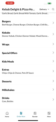 Kebab Delight & Pizza House screenshot