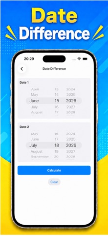 Date and time calc Screenshot 1 of 4