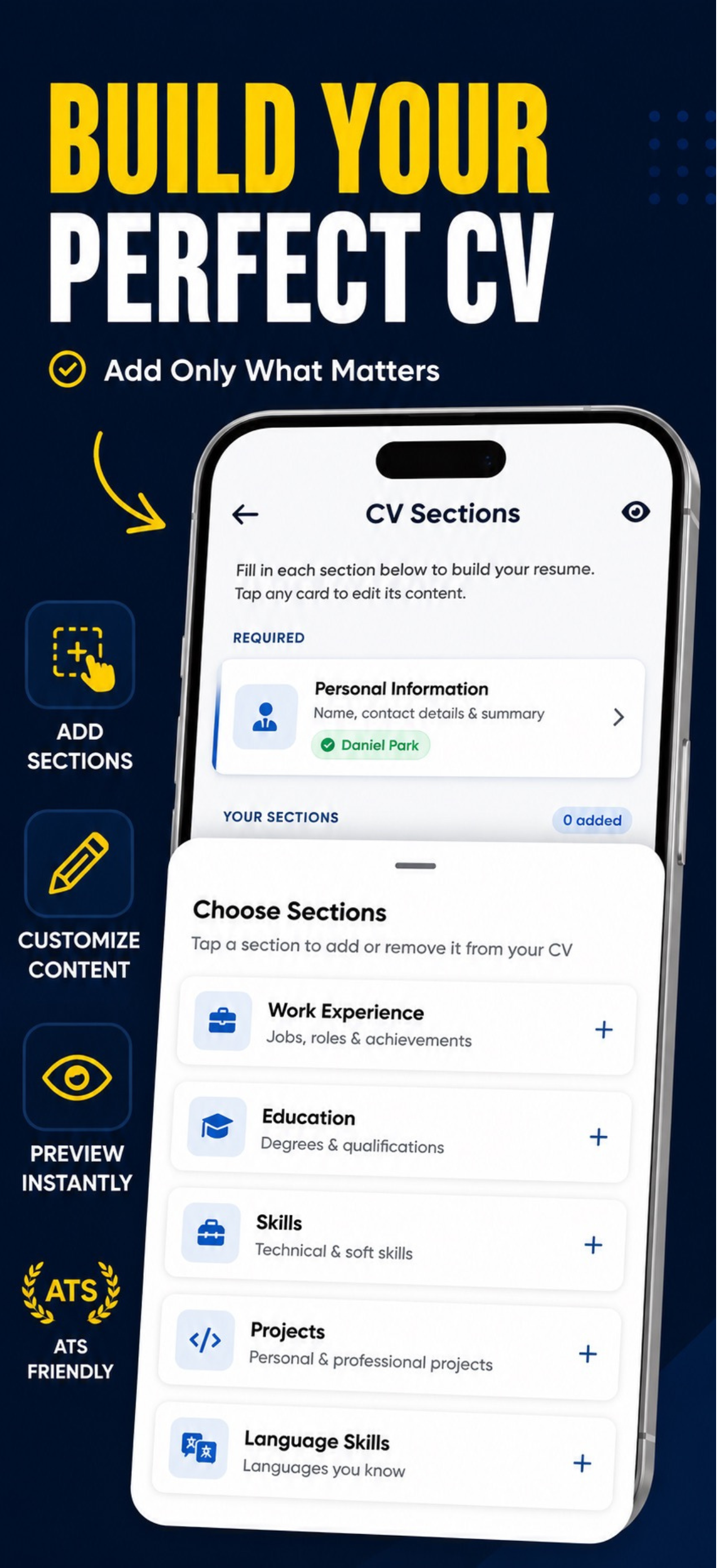 Resumify: Resume & CV Maker