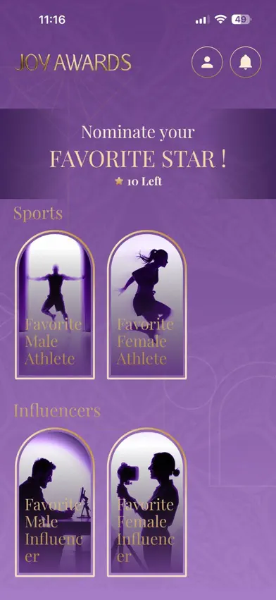 Joy Awards screenshot 4