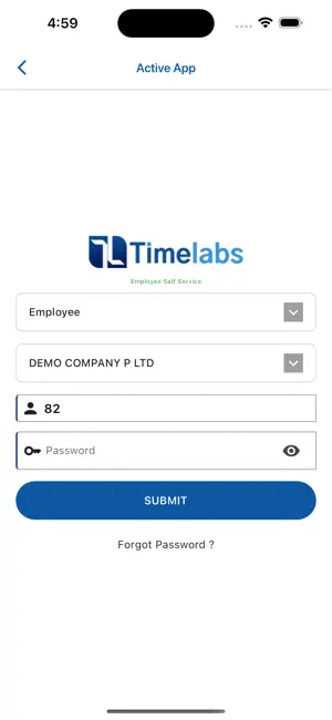 Timelabs Employee Self Service screenshot 2