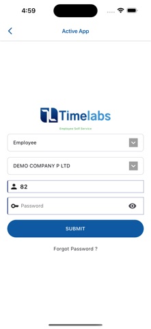 Timelabs Employee Self Service screenshot