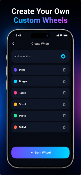 Decision Wheel - Random Picker Screenshot 3 of 5