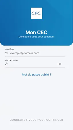 Mon CEC screenshot 2