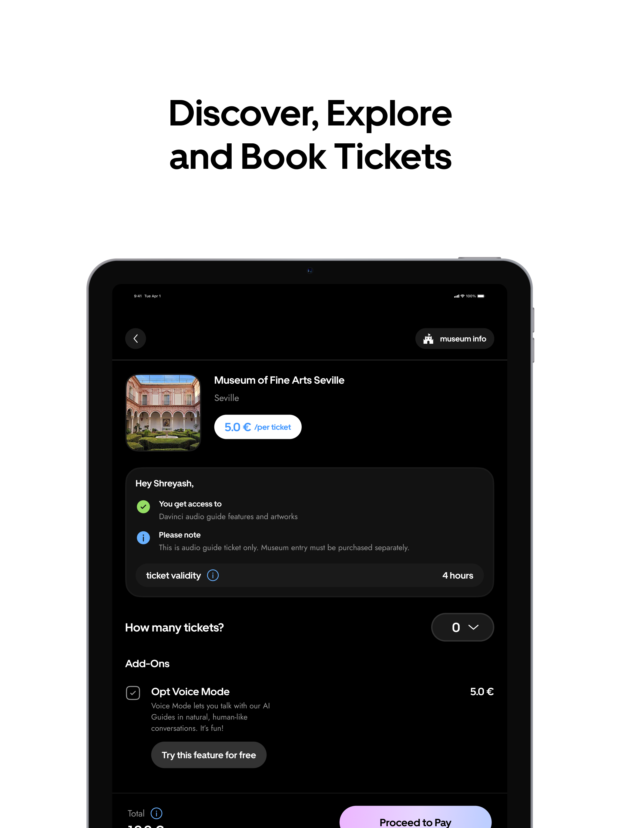 Davinci Tour Guide