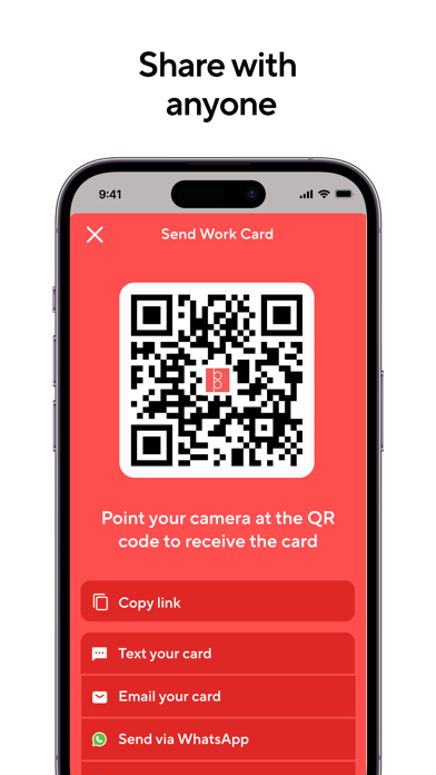 Blinq: Digital Business Card screenshot