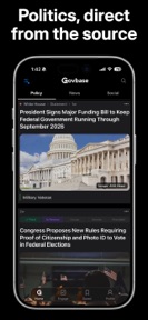 Govbase: Political News screenshot