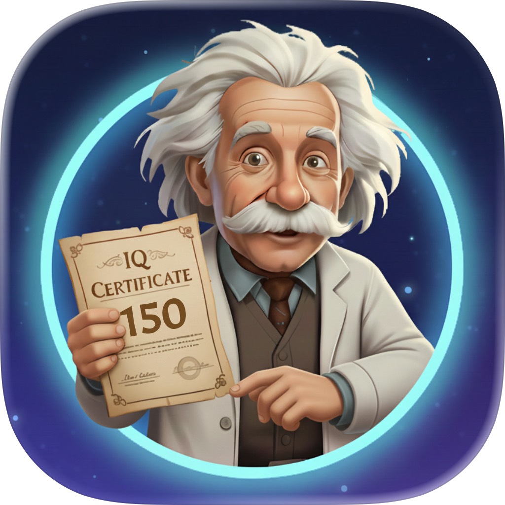 Apple App Store cover for What's my IQ?