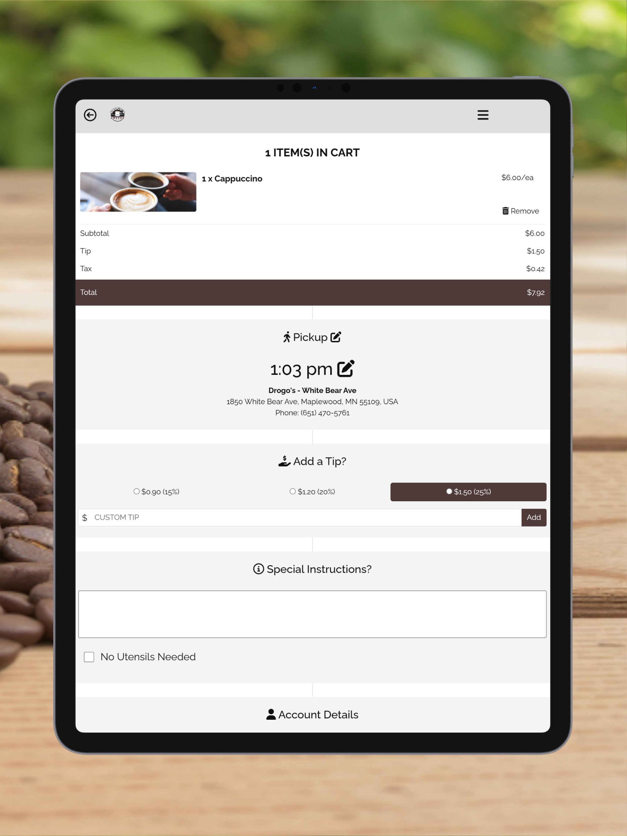 Drogo's Coffee