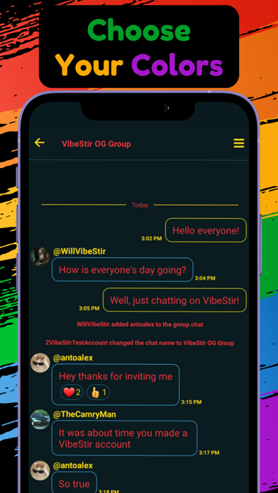 VibeStir Screenshot