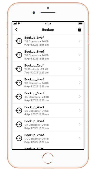 SyncX - Contact Backup Screenshot 1 of 4