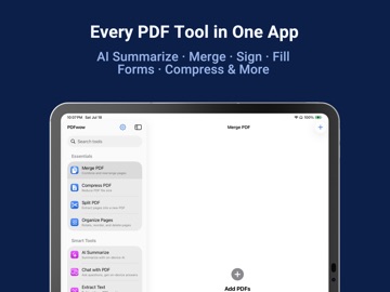 PDFwow: PDF Editor & Converter iPad screenshot