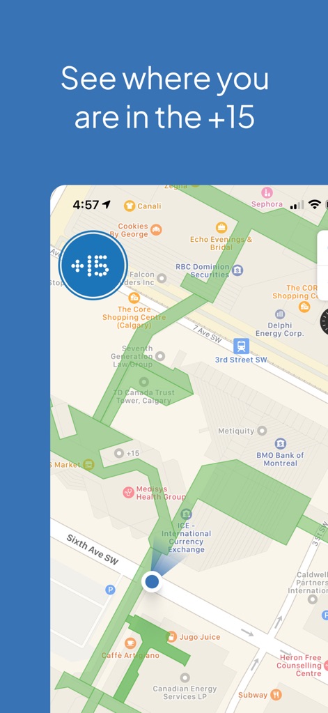 +15 Calgary Pathway Map - Navigation App | MWM