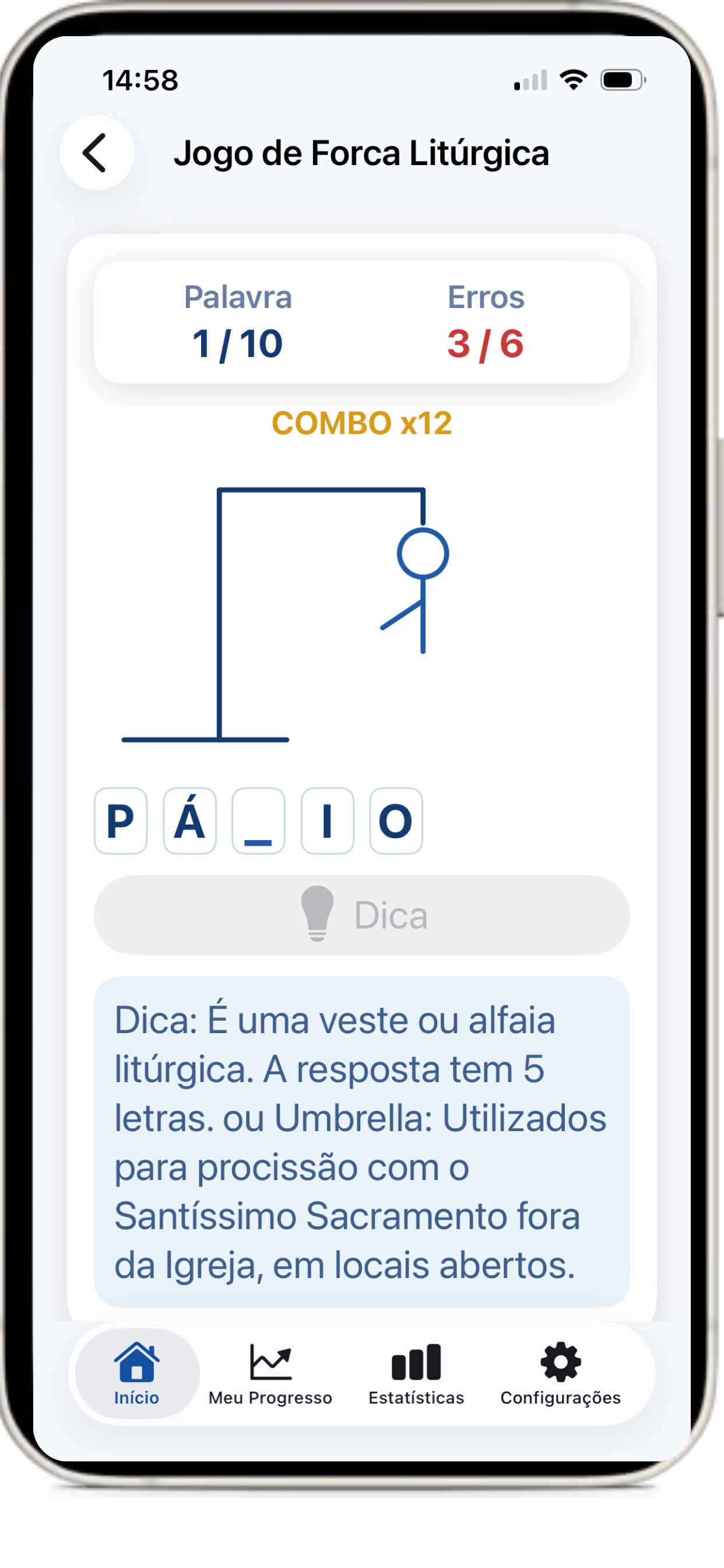 Screenshot 7 of Jogo da Forca Liturgico