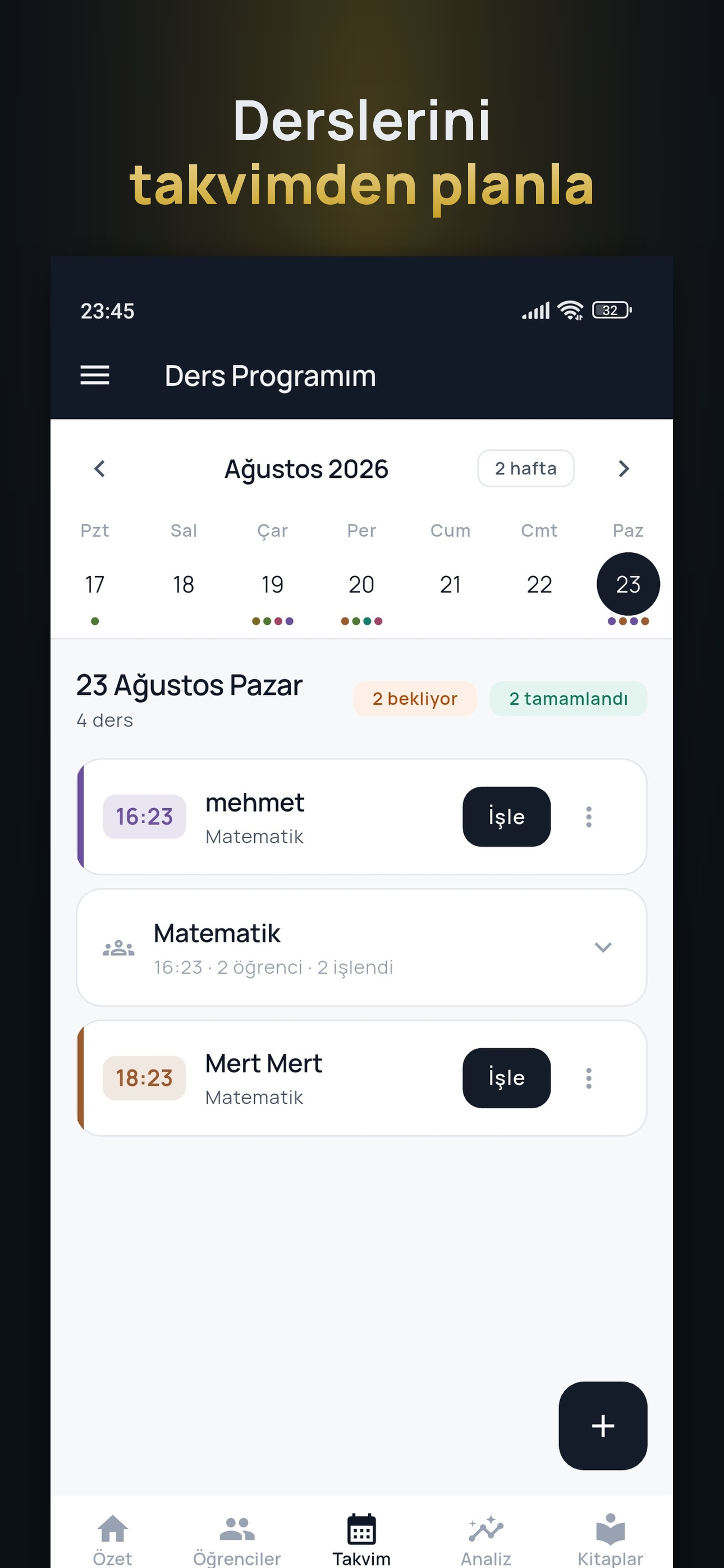 DersGuru - Özel Ders Takibi screenshot 4