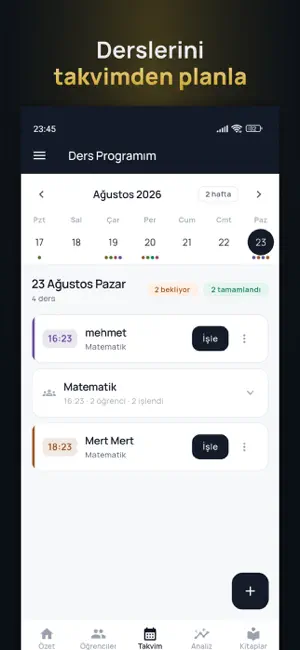 DersGuru - Özel Ders Takibi screenshot 4