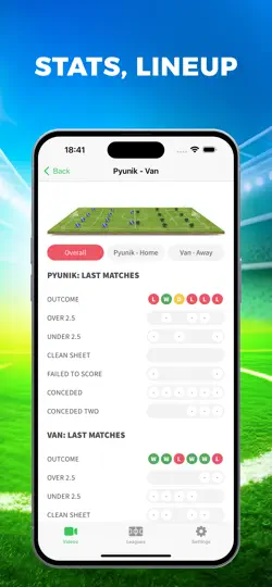 Capture d'écran de Live Football TV: Foot & Sport sur iPhone 3
