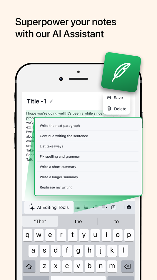 #4. Messenger AI for WA & More (iOS) 来自: Irem Bilge Gungor