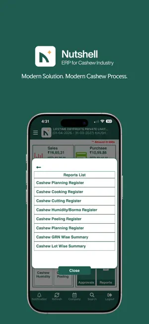 Nutshell - ERP for Cashew screenshot 4