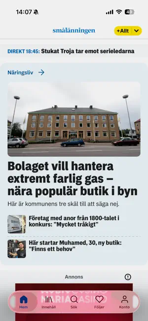 Smålänningen screenshot 1