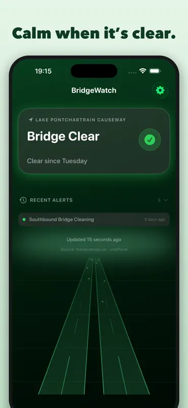 BridgeWatch screenshot 3 of 7