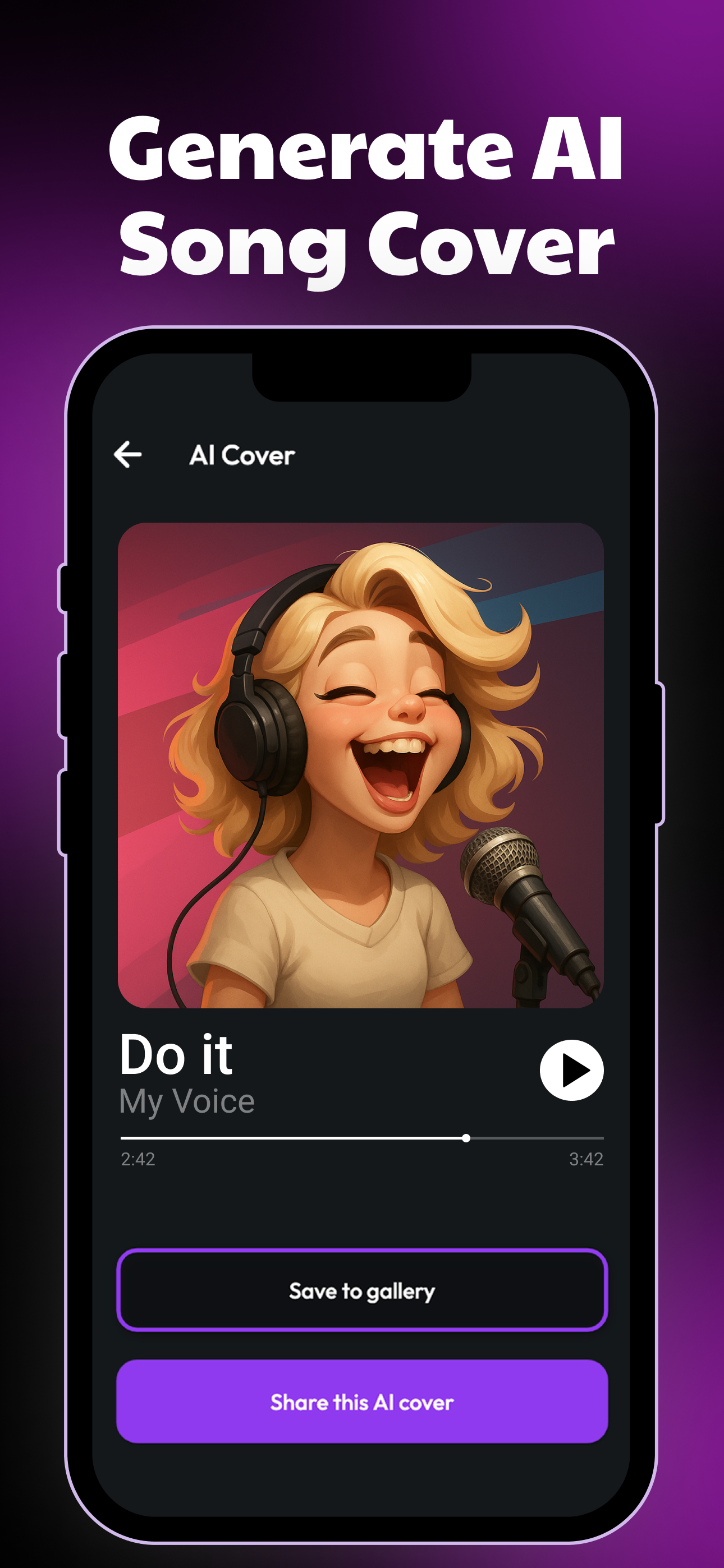 Songy: AI Voice & Music Cover