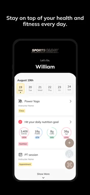 SPORTSOLOGY App screenshot 2