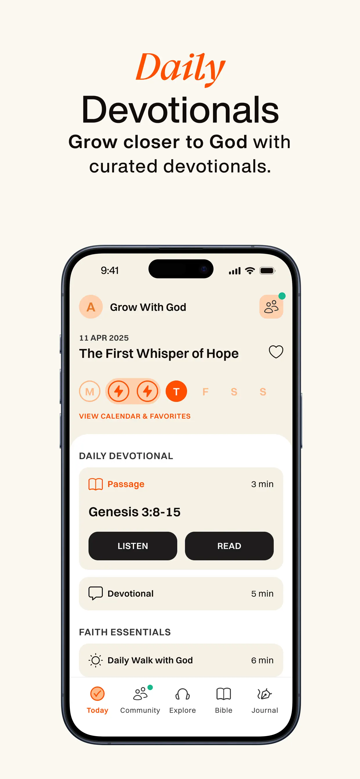 Glorify: Devotional & Prayer screenshot 3