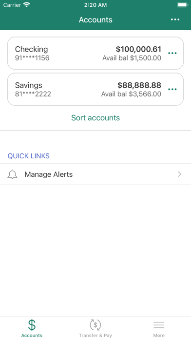 UFCW Community FCU Screenshot