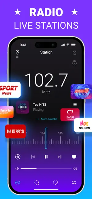 Radio FM & AM: All Stations screenshot 1