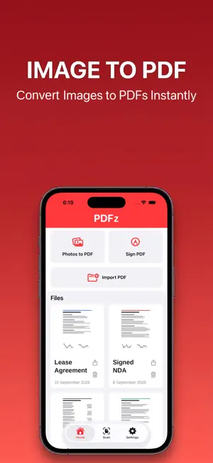 ZedPDF: Photo to PDF Converter screenshot 1