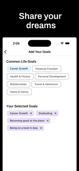 Visly: Vision Board Generator screenshot 2