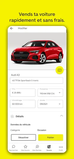 Capture d'écran de AutoScout24: Achat De Voiture sur iPhone 6
