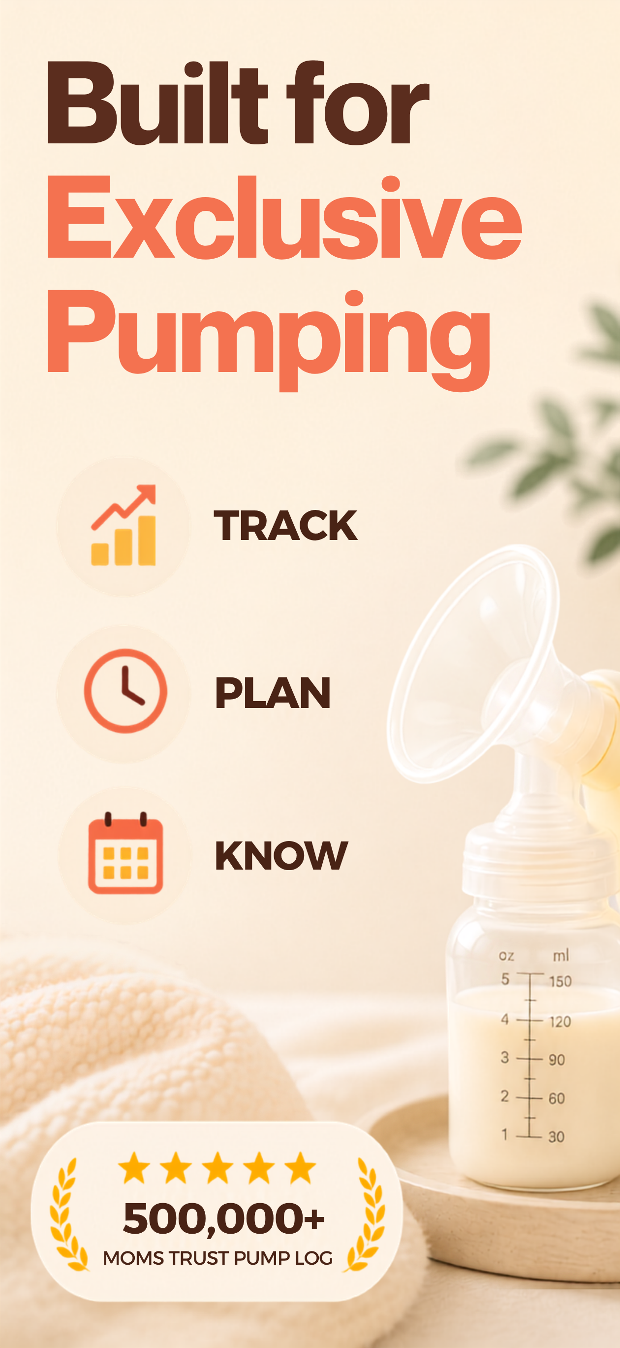 Pump Log® - Track Breast Milk
