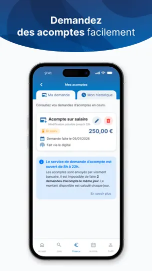 Capture d'écran de Mon Manpower – Offres D’emploi sur iPhone 8