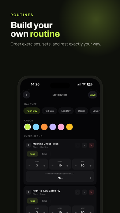 Brenzo - Workout Tracker Screenshot 7 of 8