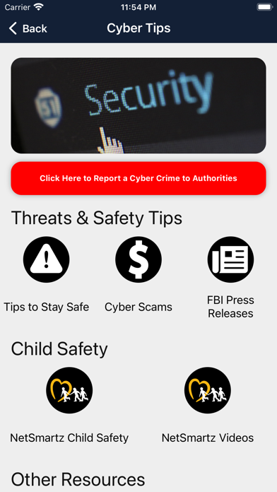 Tuscaloosa Police Department Screenshot
