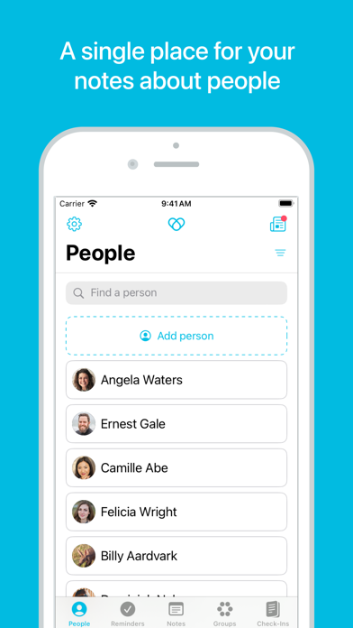 Screenshot #1 pour Revere - Remember People