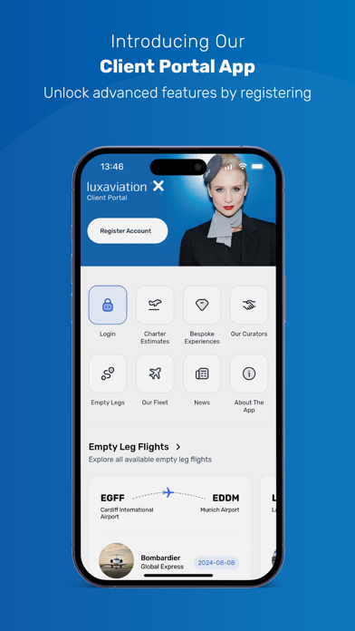 Luxaviation Screenshot