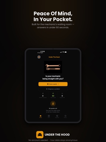 Under The Hood iPad screenshot