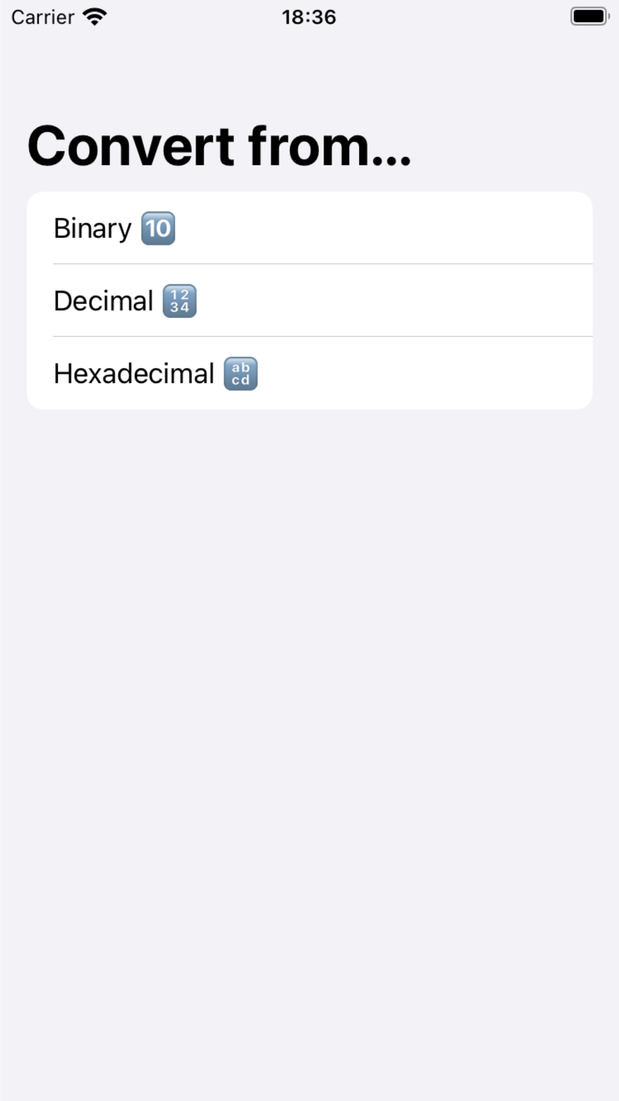 Instant Binary Converter