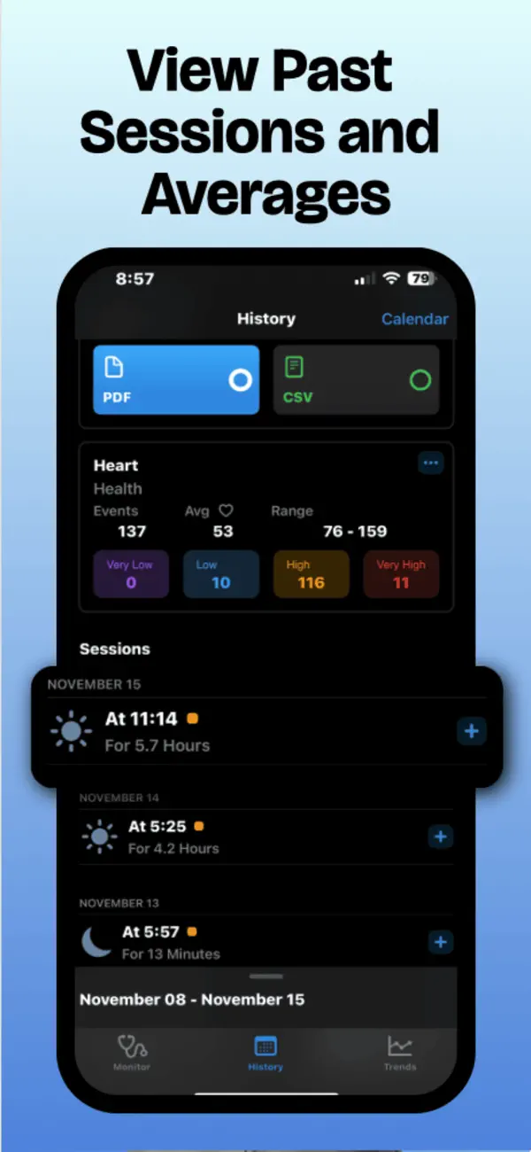 Screenshot #3 pour Cardioscope