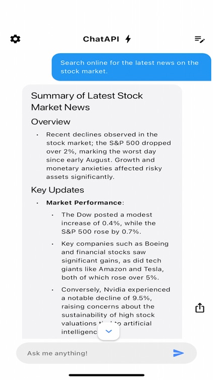 Chat API – AI Wrapper screenshot-3