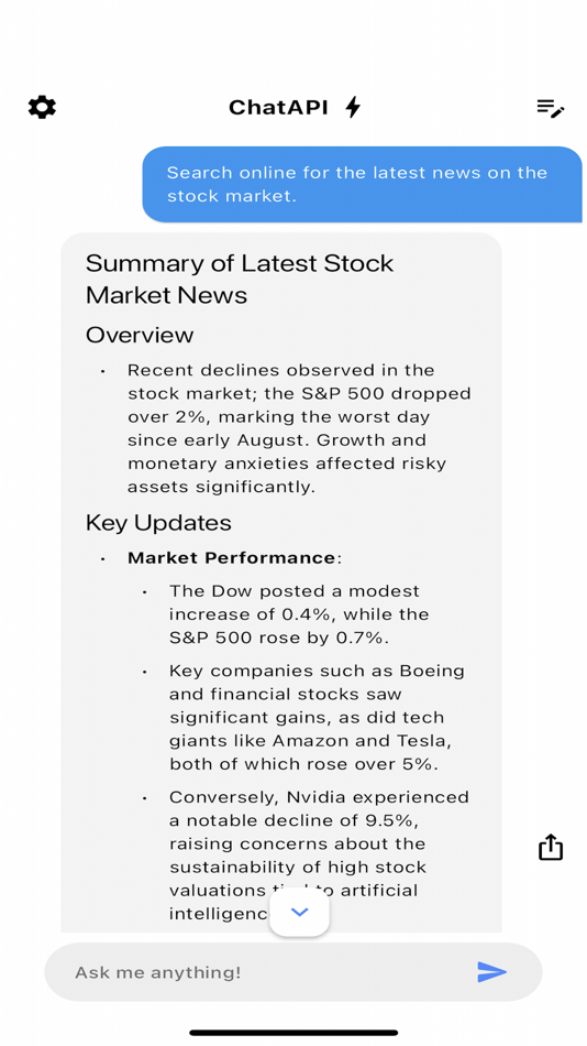 #4. Chat API – AI Wrapper (iOS) De: Andres Nunez Soto