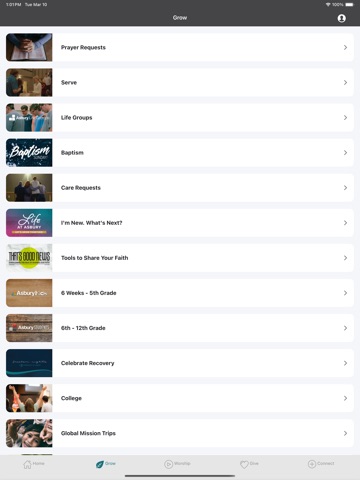 We Are Asbury iPad screenshot