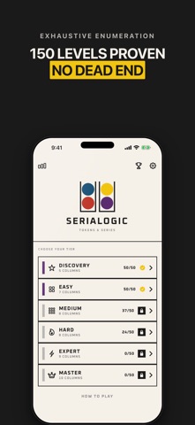 Serialogic - Color Sort Logic iPhone screenshot